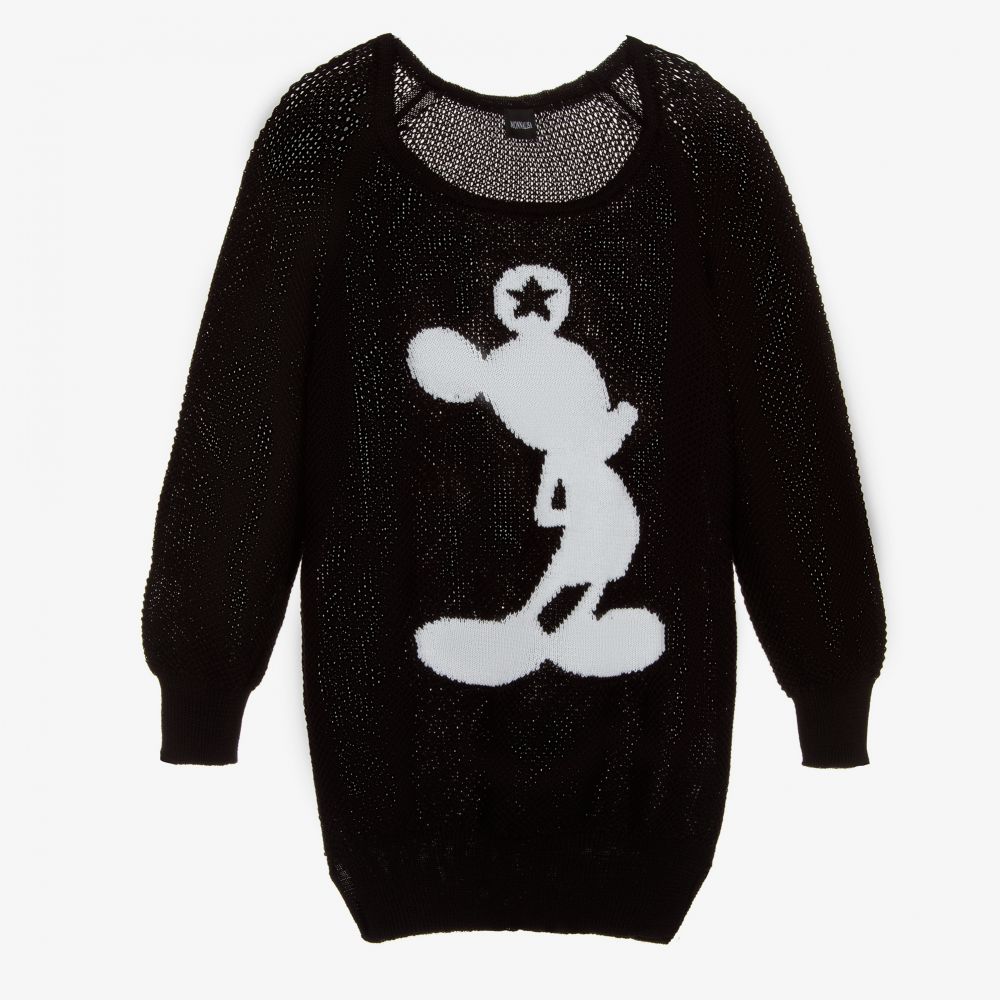 Monnalisa - Schwarzer Teen Pullover (M) | Childrensalon