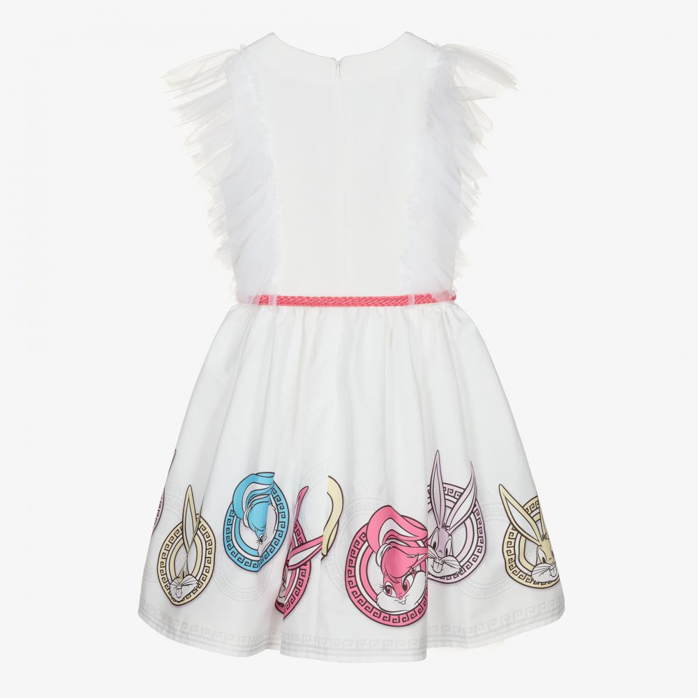 Monnalisa-Teen Girls Bugs Bunny Dress | Childrensalon Outlet