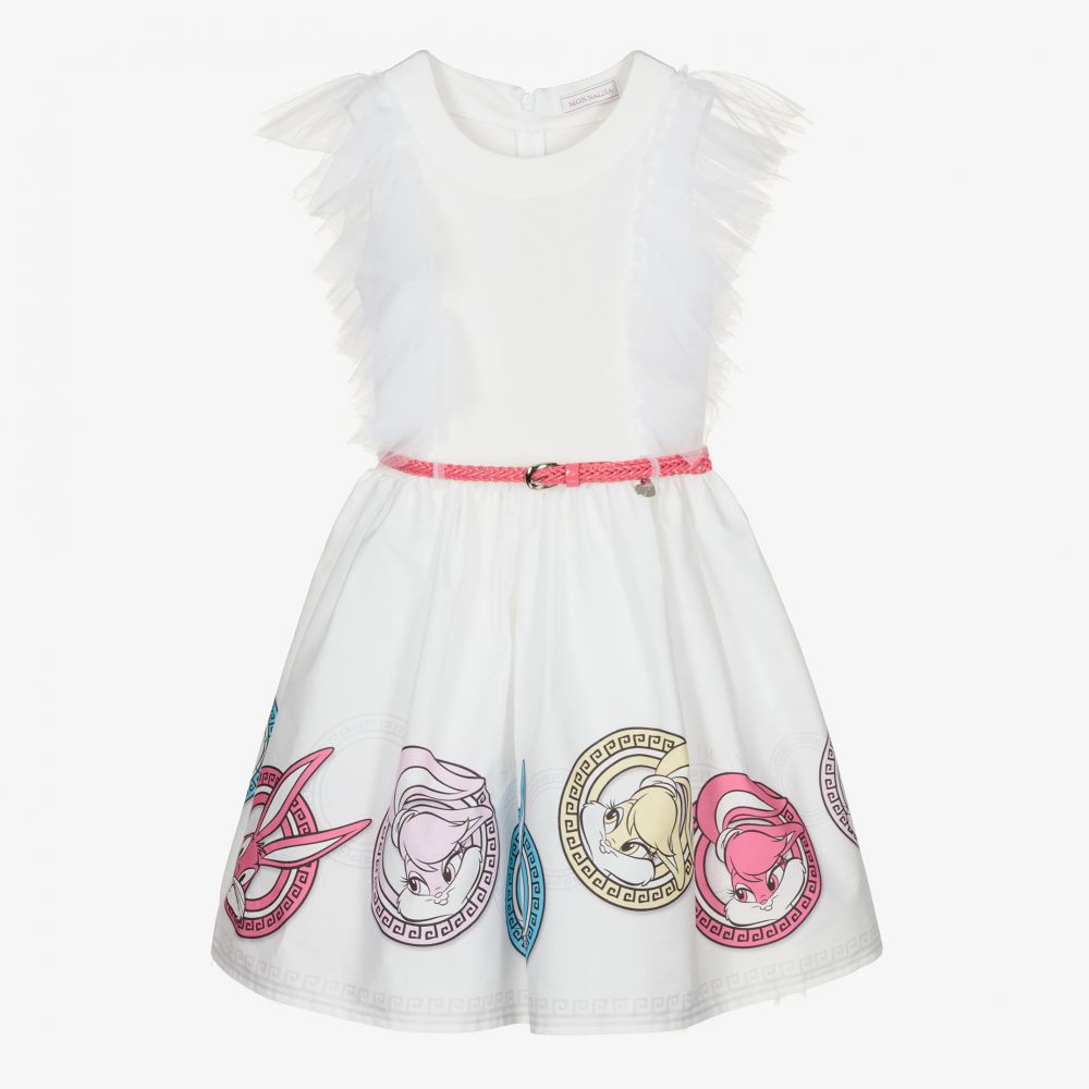 Monnalisa - Teen Girls Bugs Bunny Dress | Childrensalon