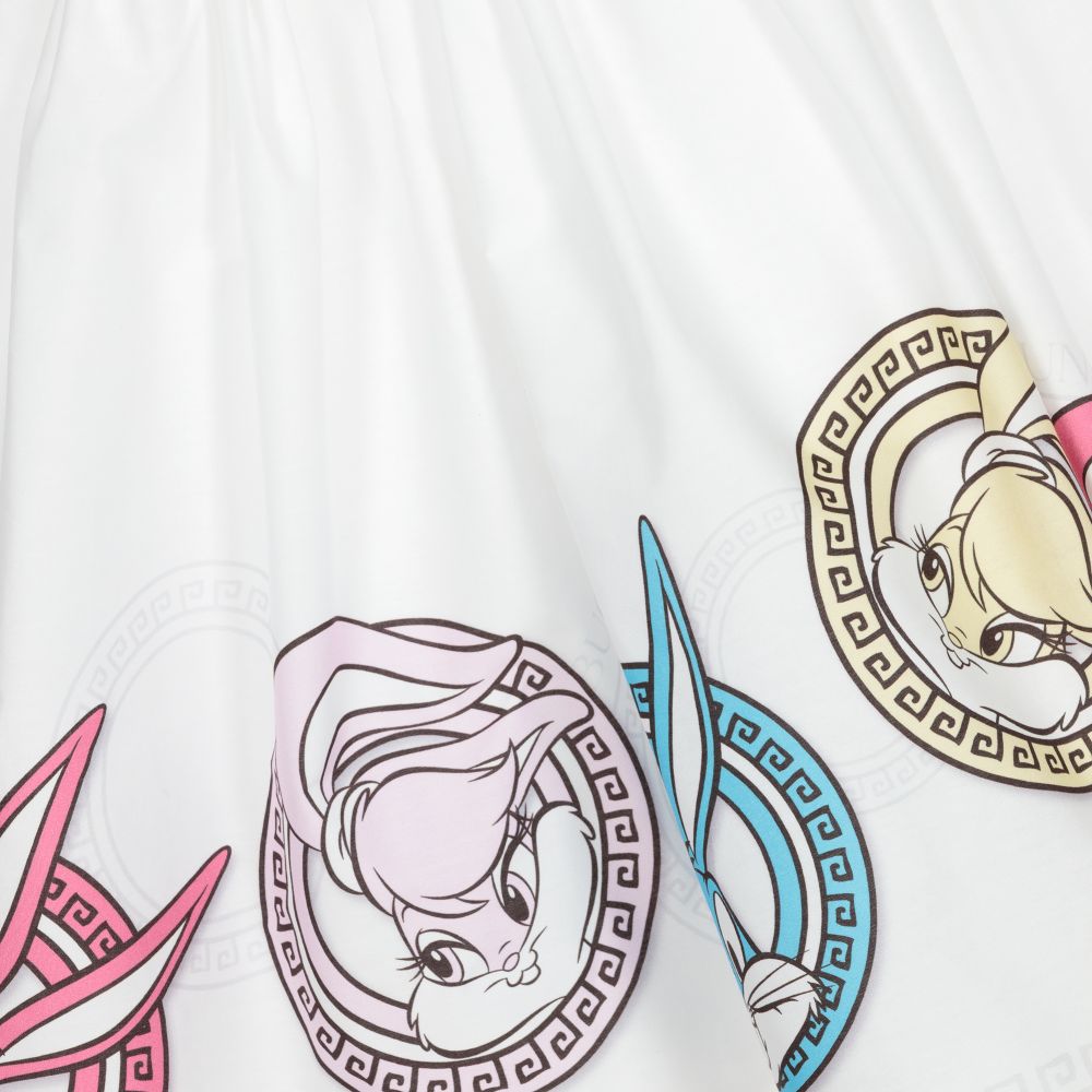 Monnalisa-Teen Girls Bugs Bunny Dress | Childrensalon Outlet