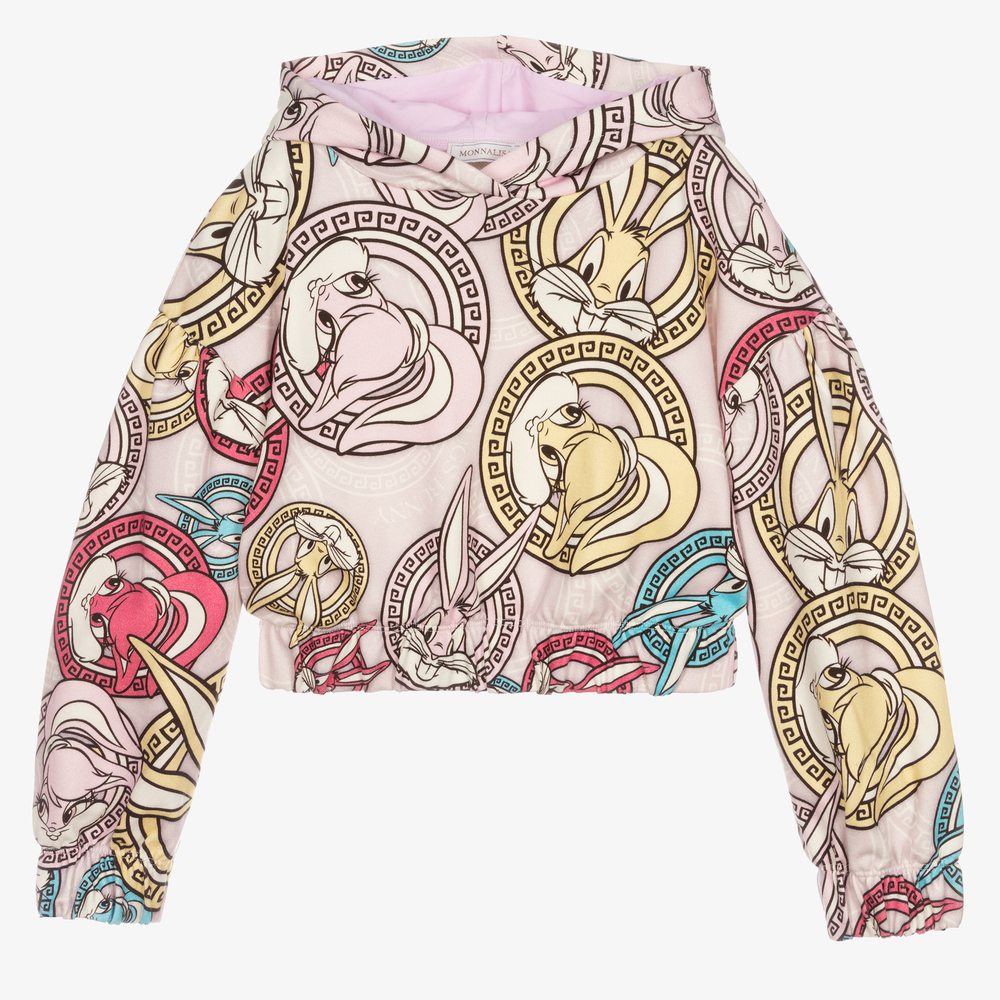 Monnalisa - Teen Girls Bugs Bunny Hoodie | Childrensalon