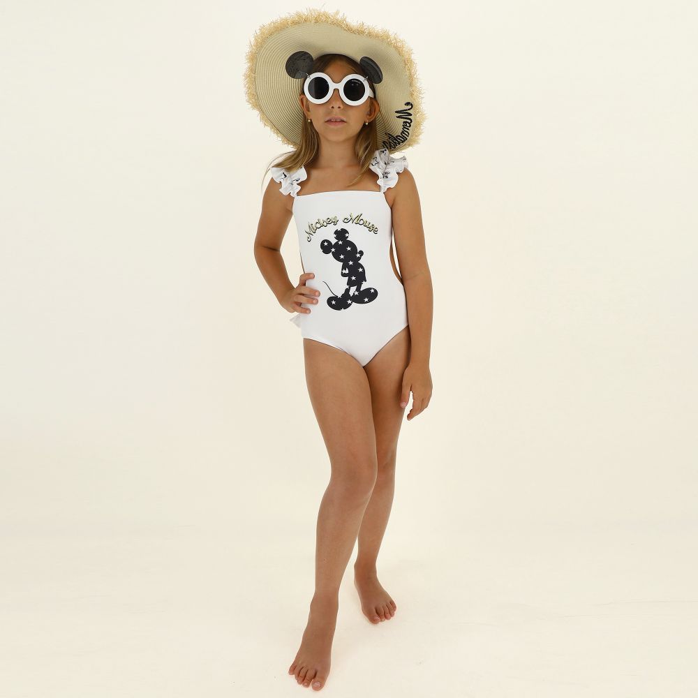Monnalisa Teen Girls Disney Swimsuit Childrensalon Outlet