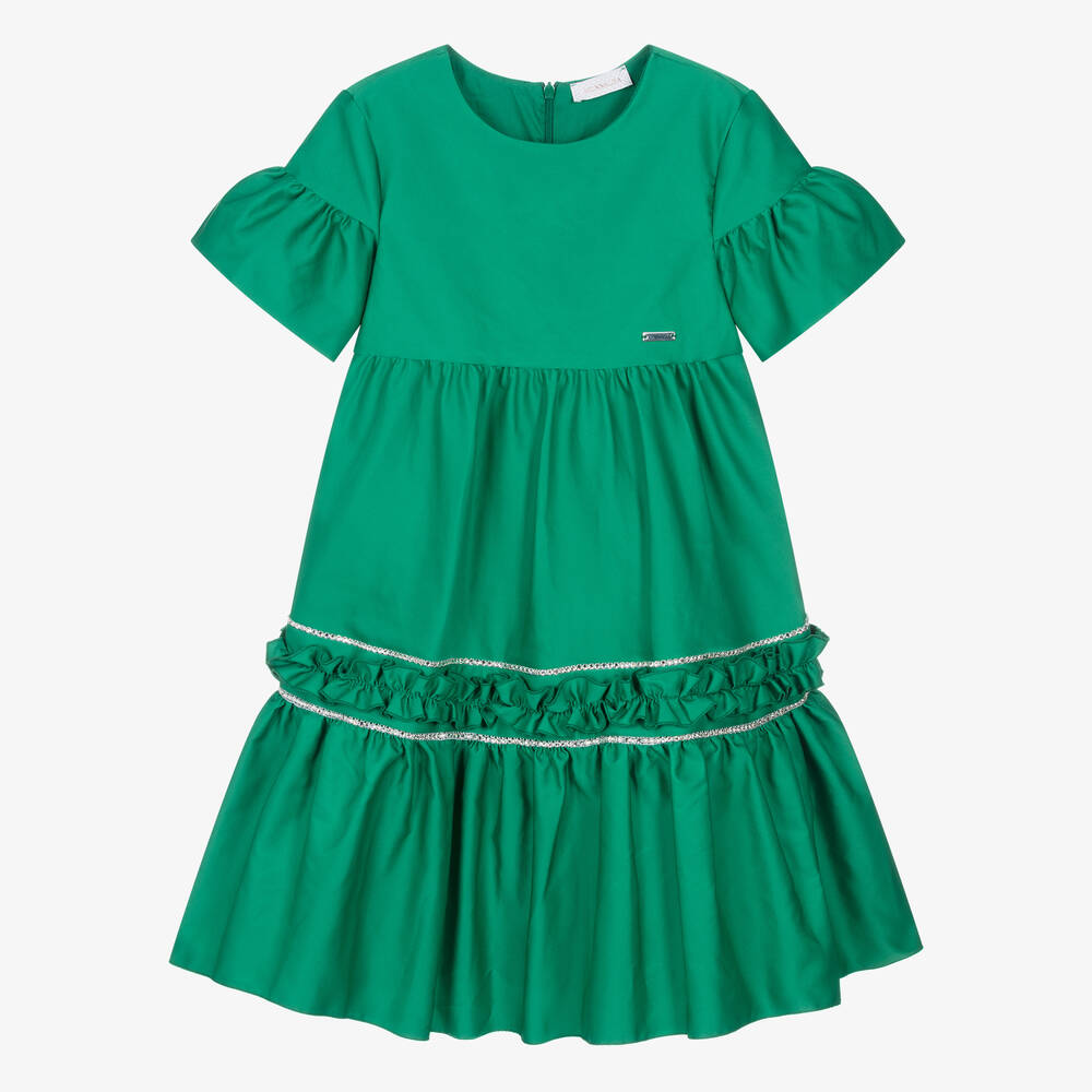 Emerald green store dress teenager