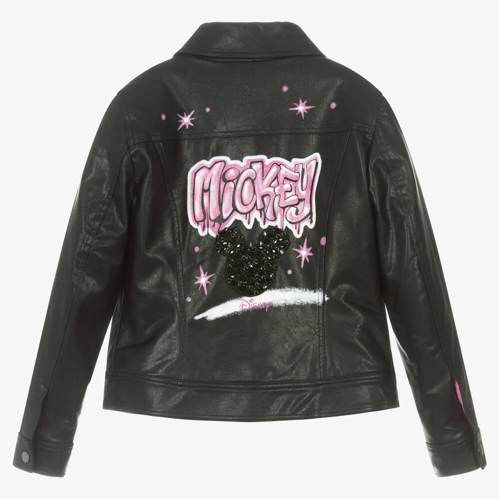 Veste cuir sales ado fille
