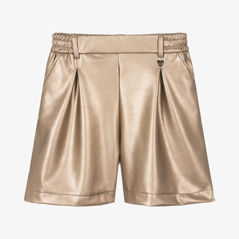 Short simili hotsell cuir fille