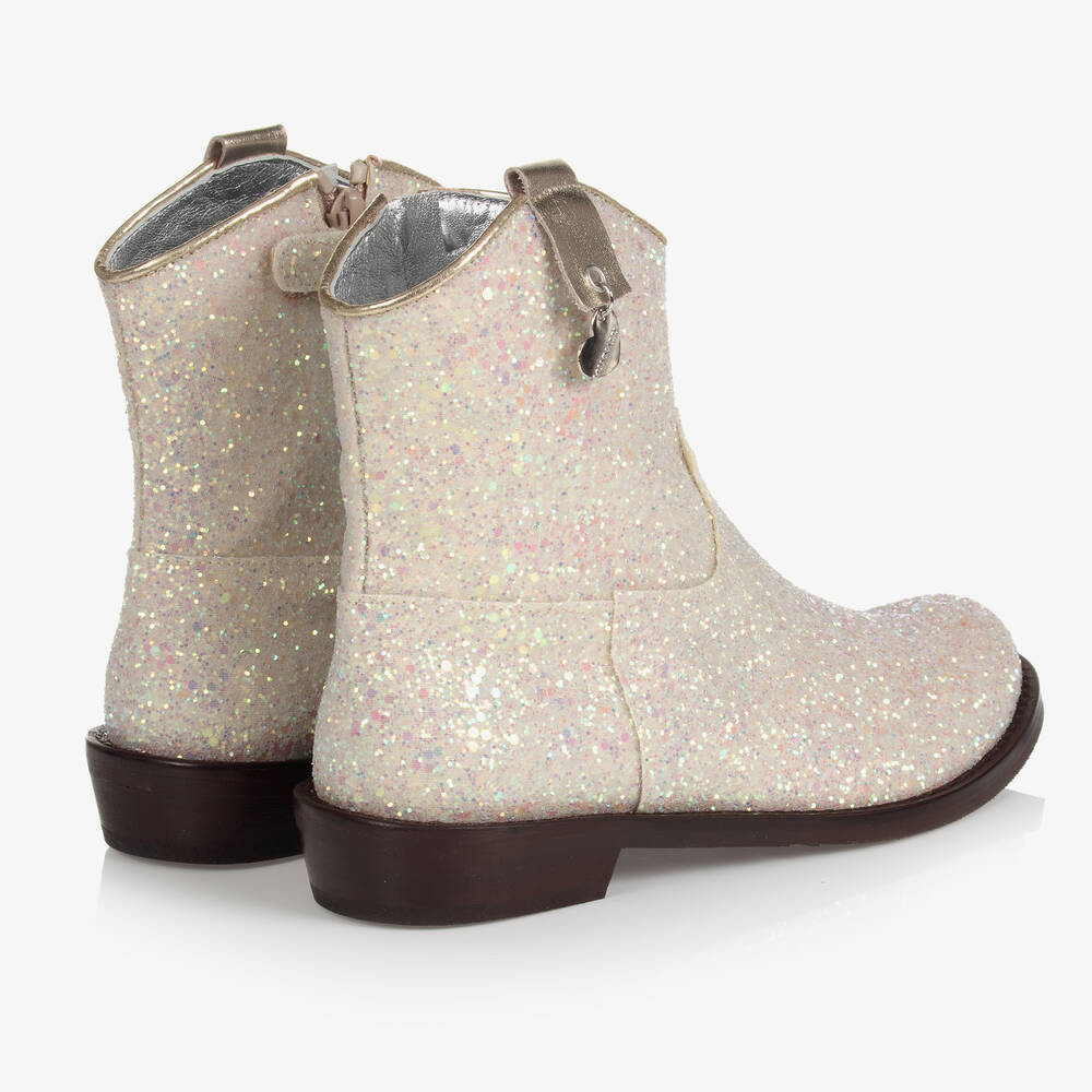 Monnalisa hotsell glitter boots