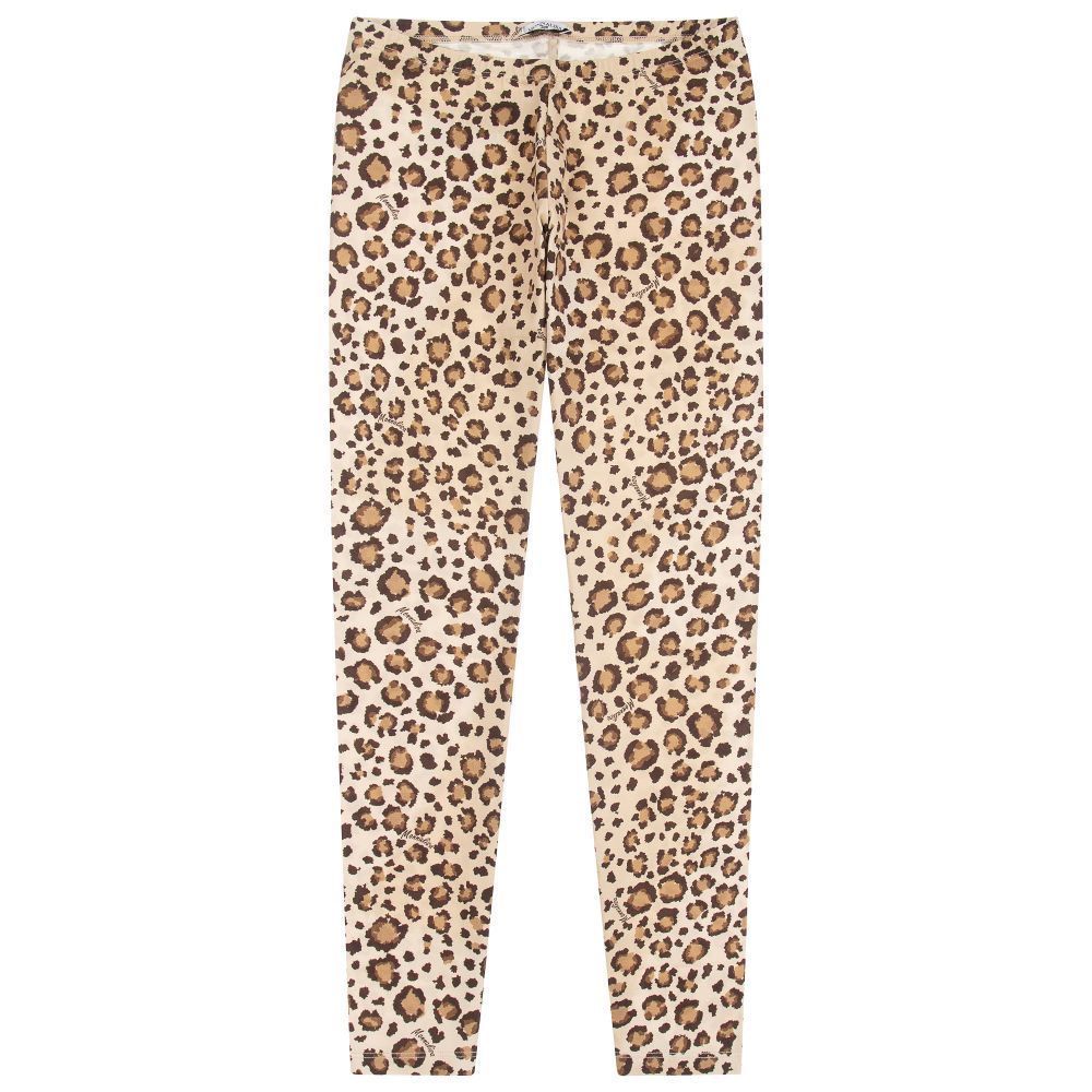 Monnalisa - Teen Girls Leopard Leggings | Childrensalon