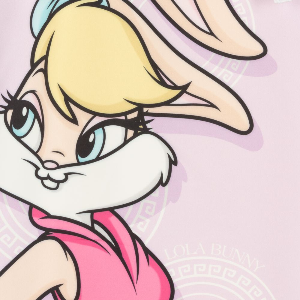 Monnalisa-فستان تينز بناتي كريب لون بنفسجي وأزرق | Childrensalon Outlet