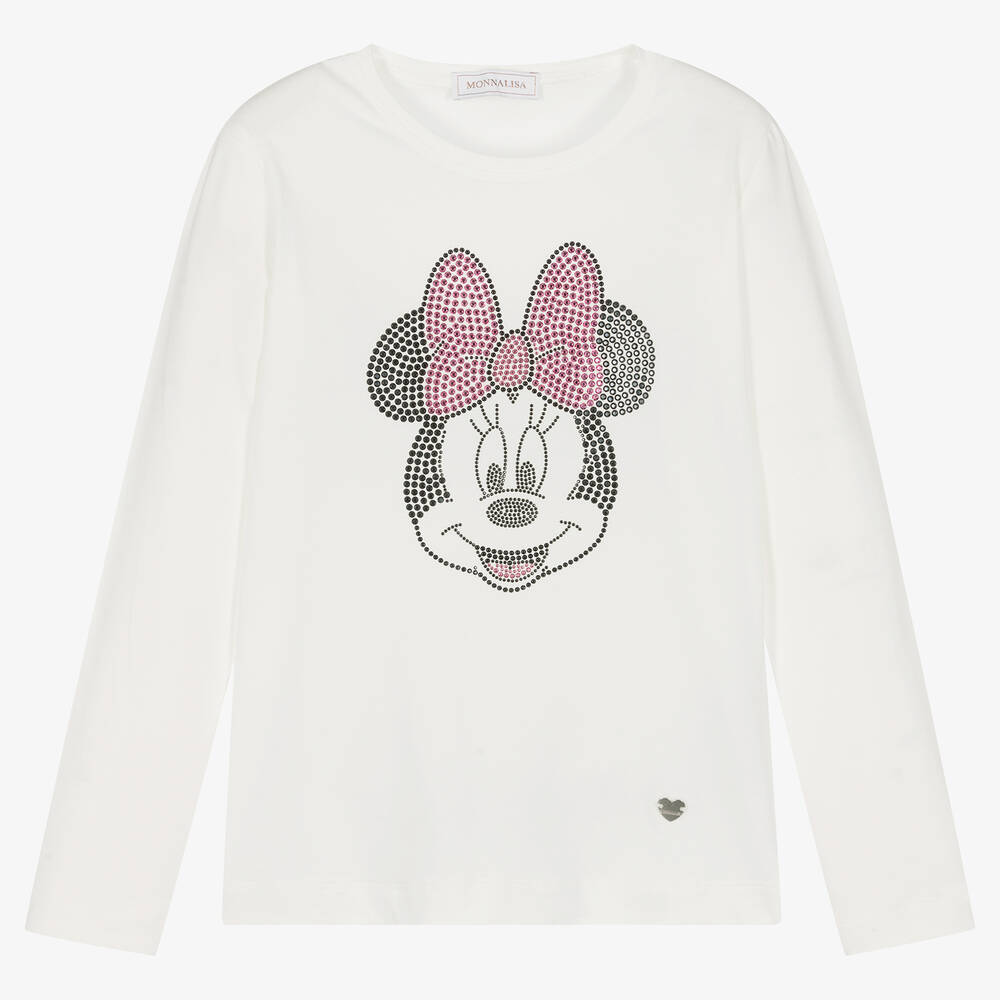 Monnalisa - Teen Girls Minnie Mouse Top | Childrensalon