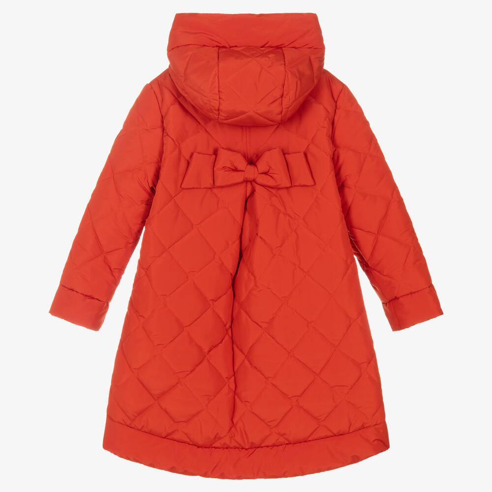 Orange coat girl clearance