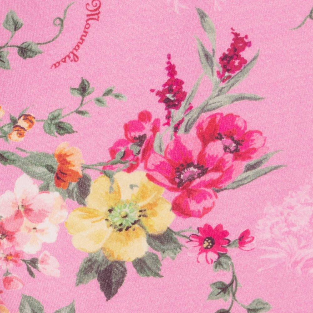 Monnalisa-Розовые хлопковые джоггеры для девочек-подростков | Childrensalon Outlet