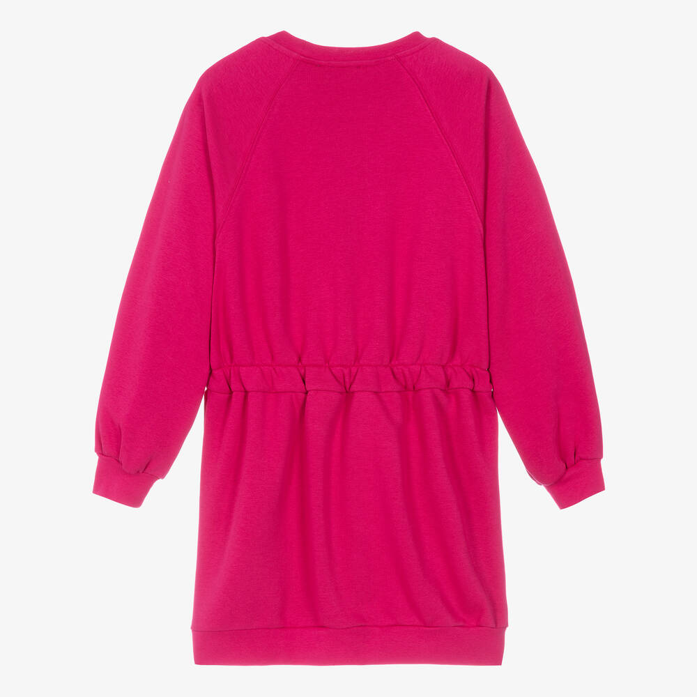 Monnalisa-Teen Girls Pink Cotton Looney Tunes Dress | Childrensalon Outlet