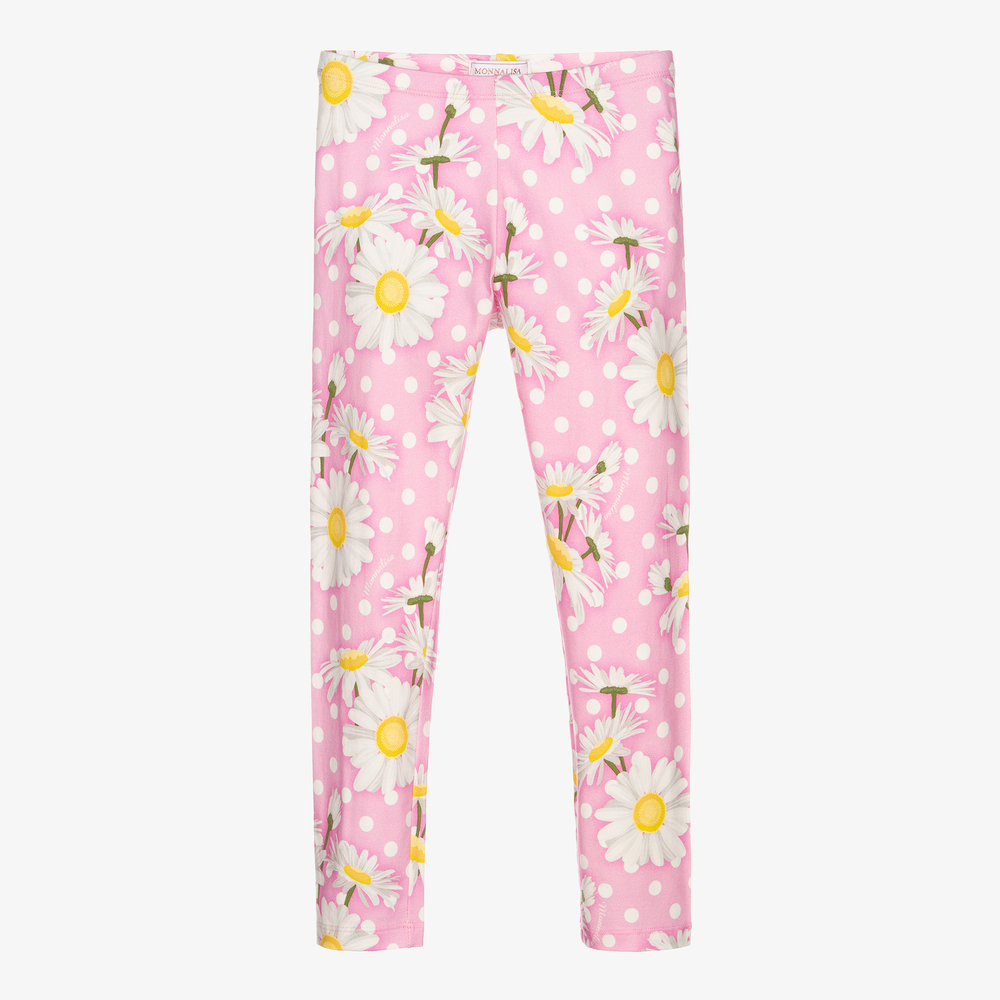 Monnalisa - Legging marguerites Ado fille | Childrensalon