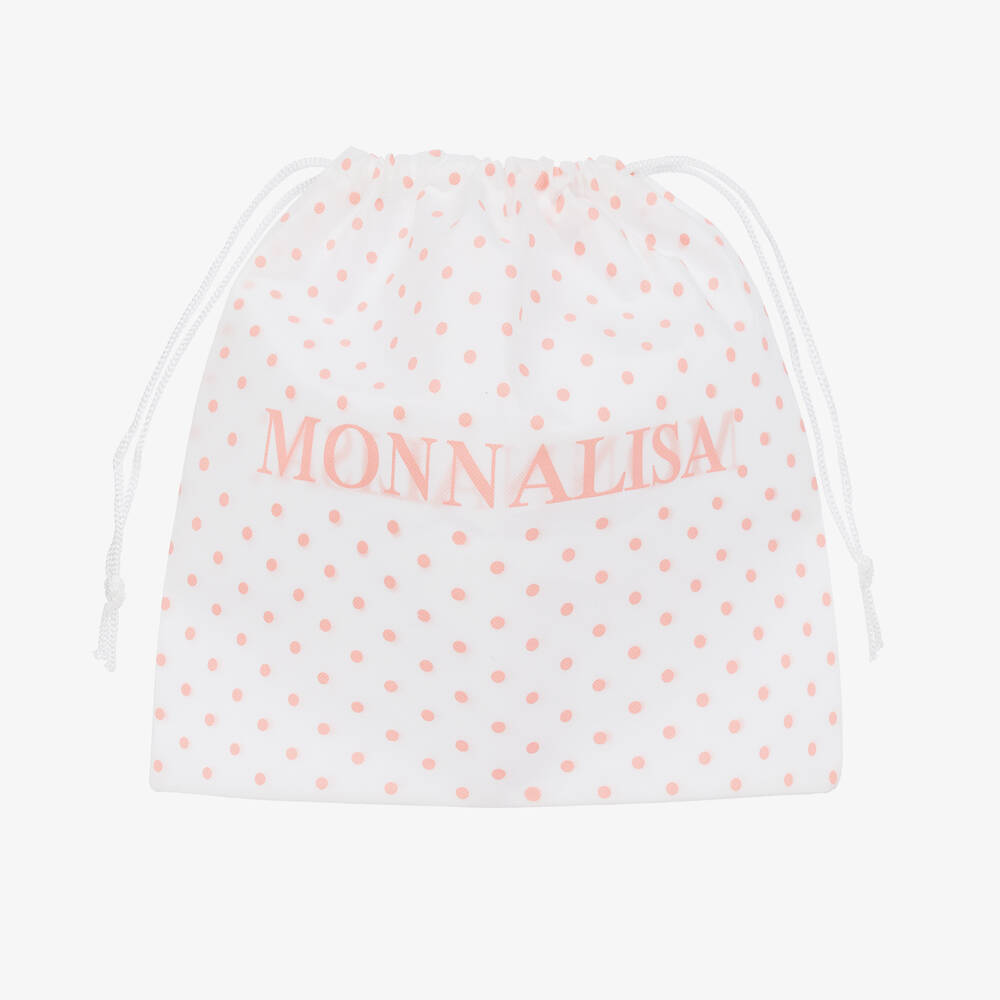 Monnalisa-Teen Girls Pink Flower Petal Sliders | Childrensalon Outlet