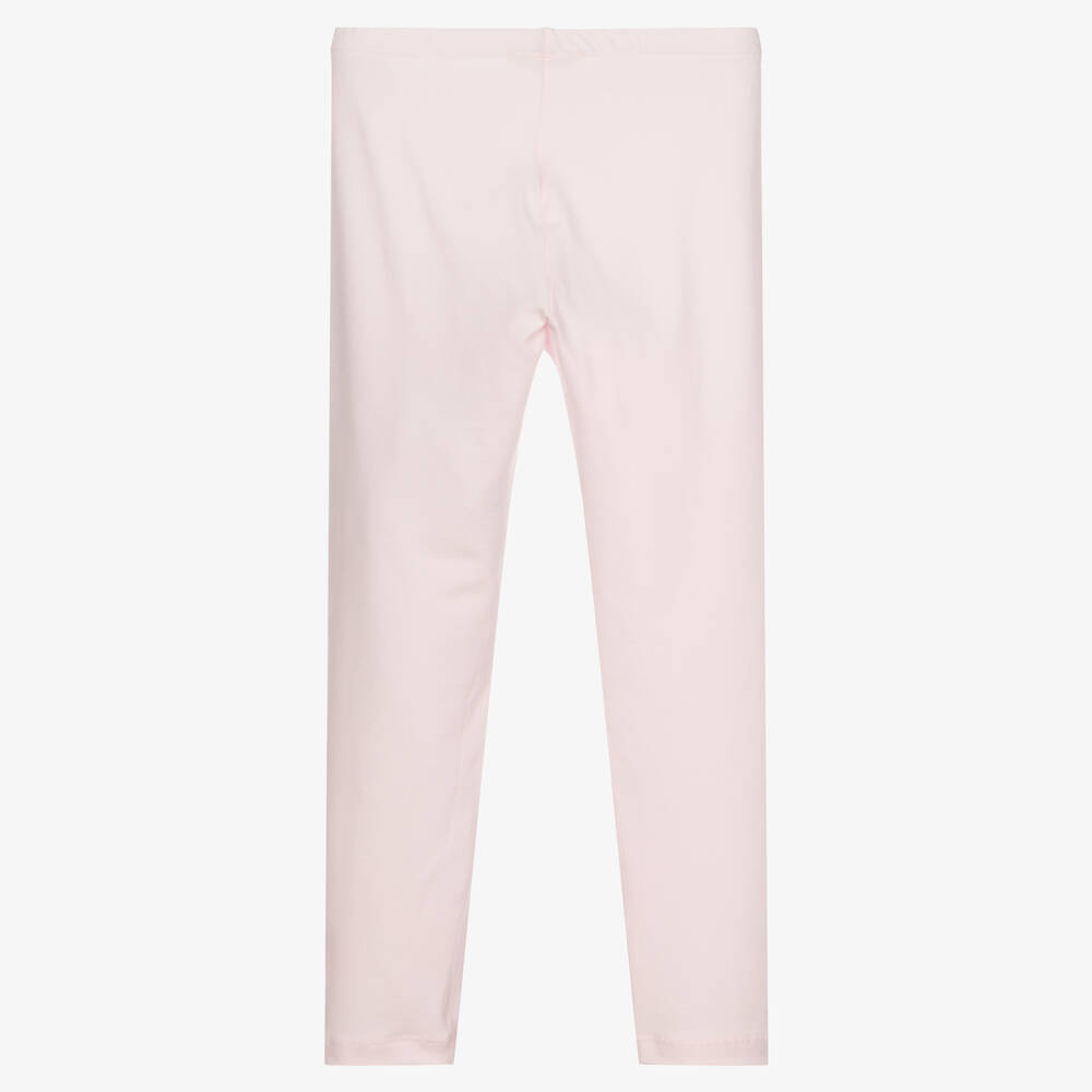 Monnalisa-Розовые легинсы для девочек-подростков | Childrensalon Outlet