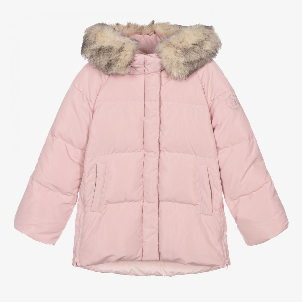 Bebe long puffer coat store