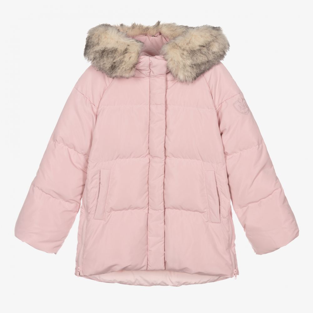 Monnalisa - Doudoune rose Ado fille | Childrensalon