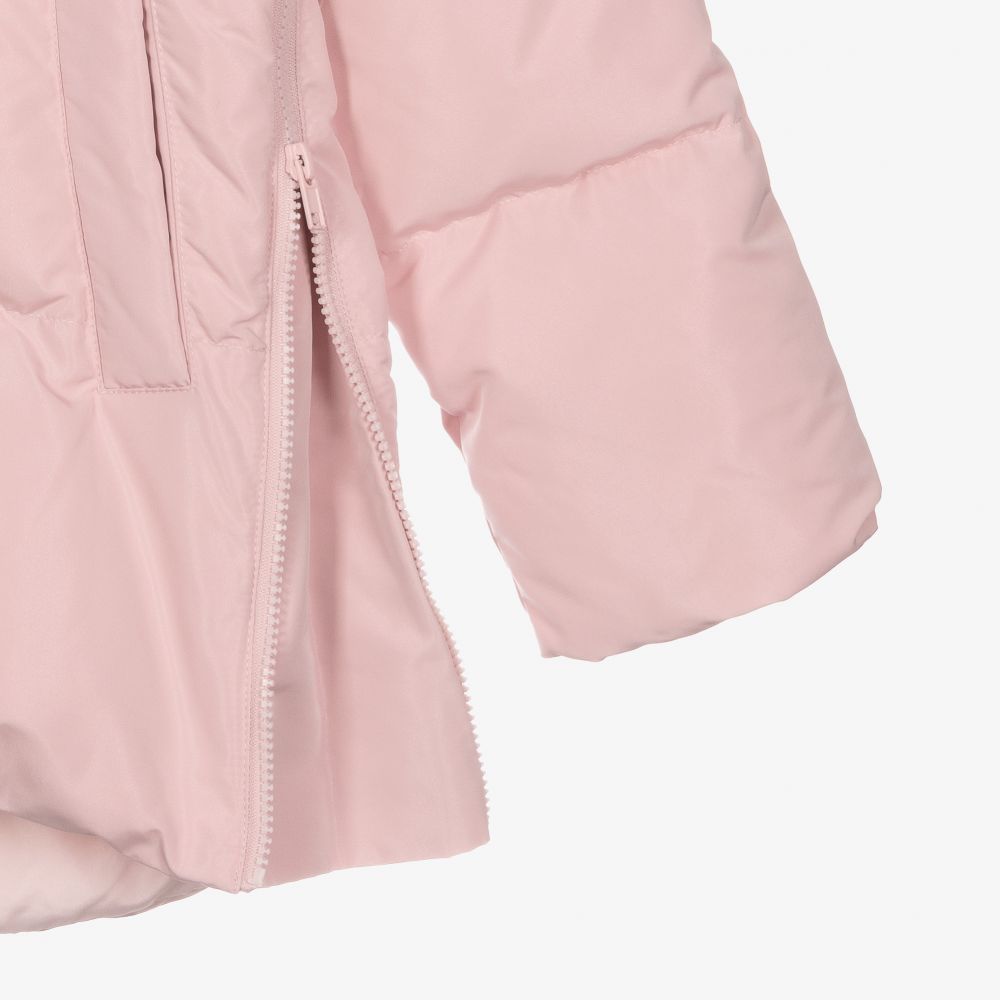 Monnalisa-Розовый пуховик для подростков | Childrensalon Outlet