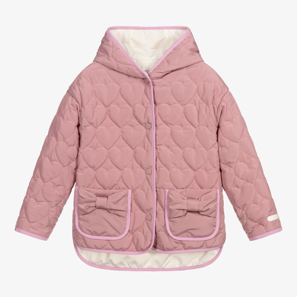 Girls quilted jacket cheap