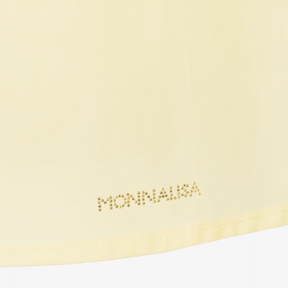 Monnalisa-Teen Girls Yellow Ruffle Dress | Childrensalon Outlet