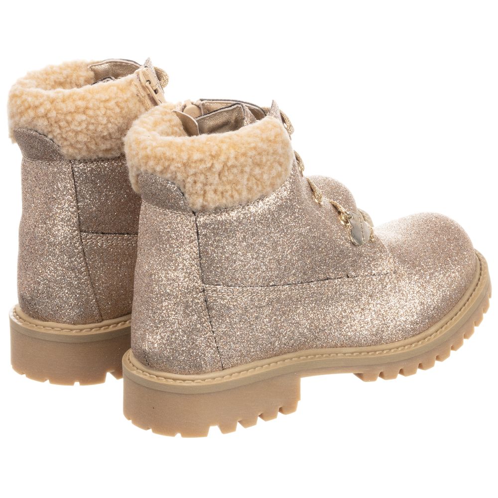Monnalisa glitter boots outlet