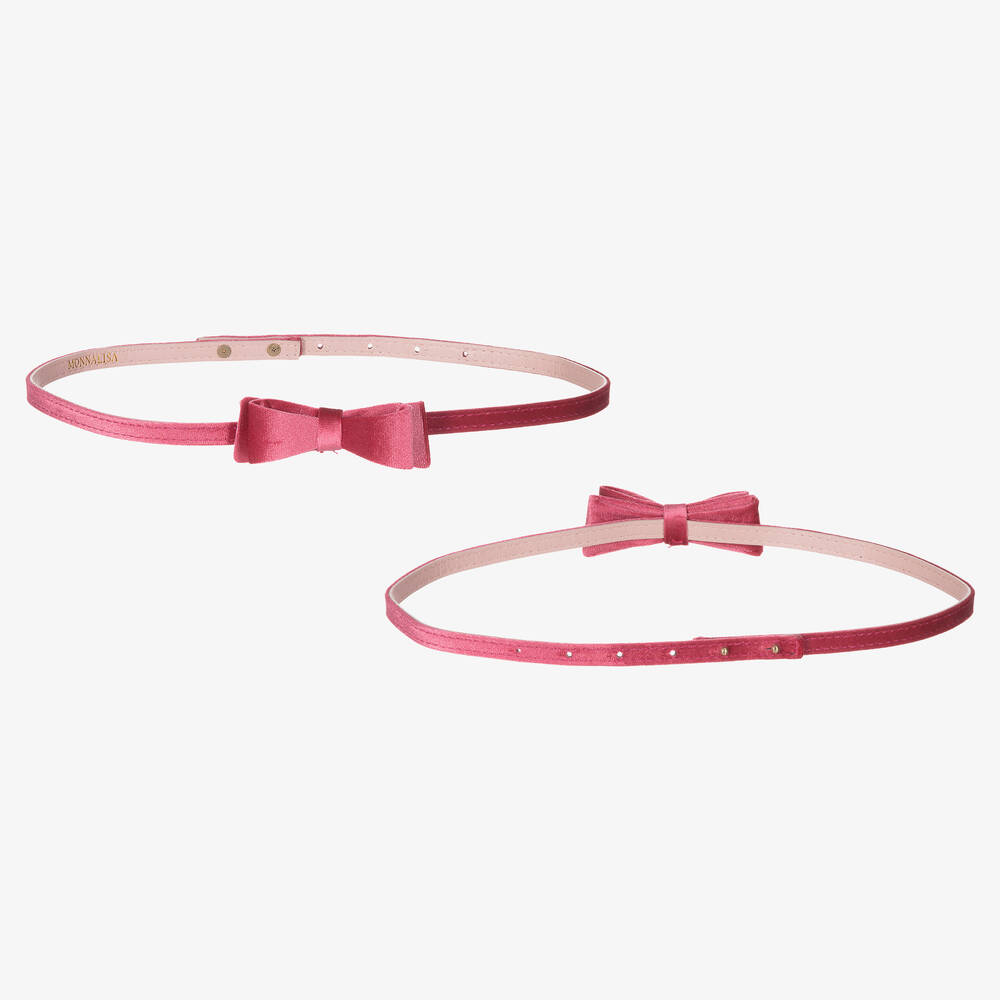 Monnalisa-Teen Ivory & Blue Floral Dress | Childrensalon Outlet