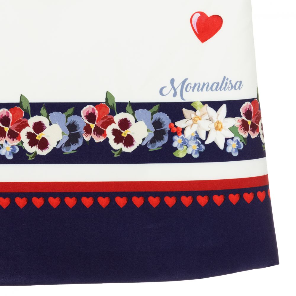 Monnalisa-Teen Ivory Disney Shift Dress | Childrensalon Outlet