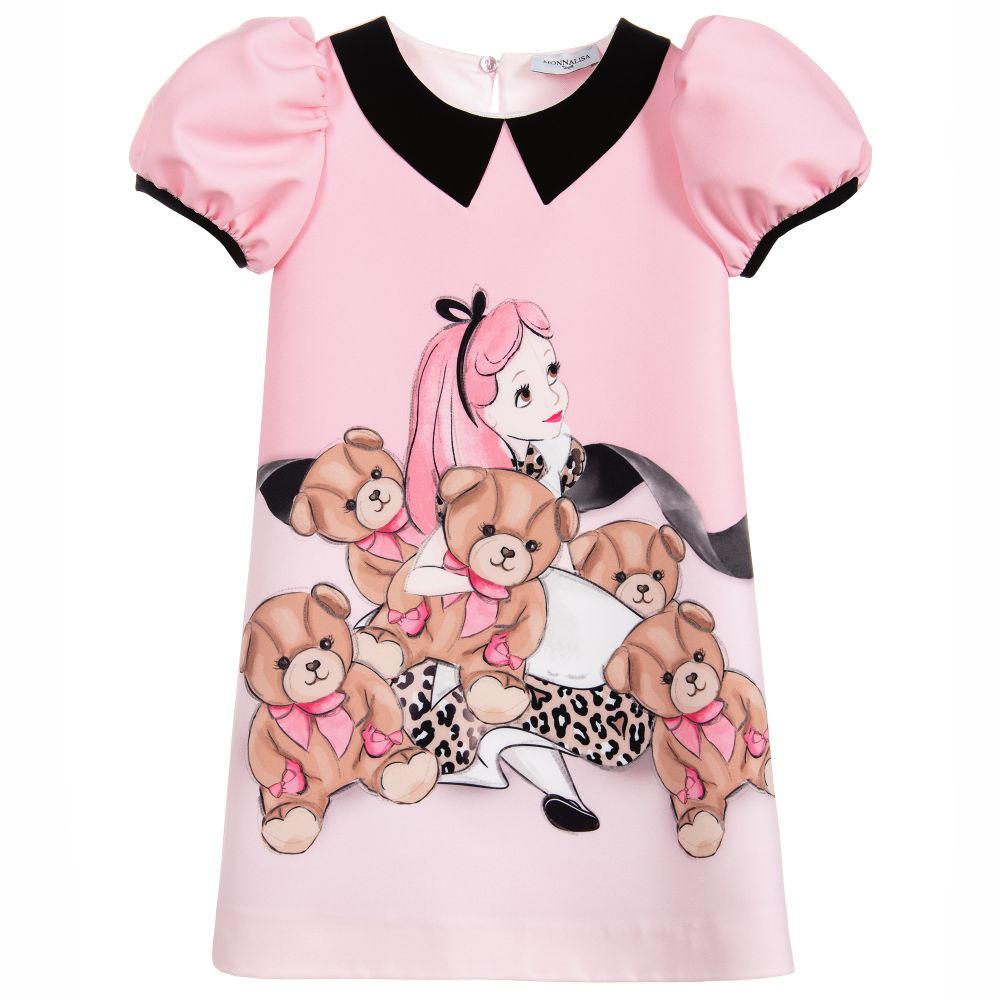 Monnalisa - Teen Pink Alice Shift Dress | Childrensalon