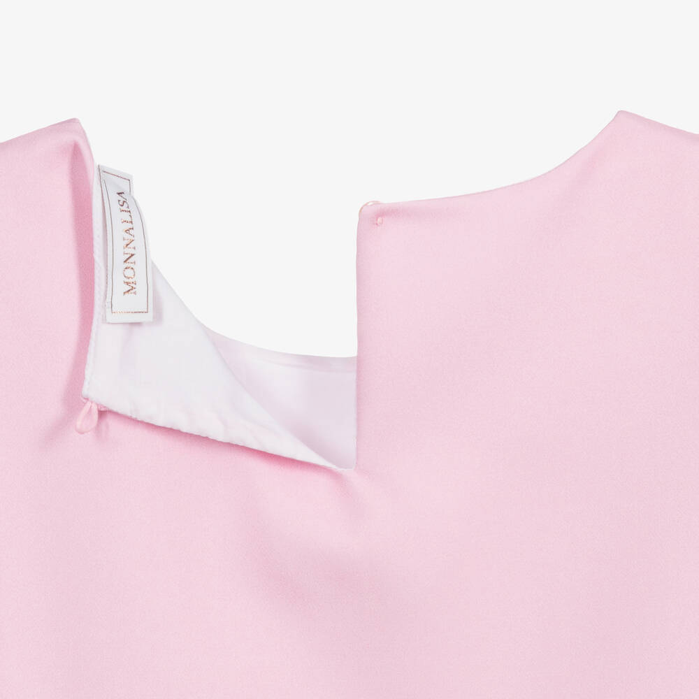 Monnalisa-Розовое платье с Дейзи Дак для подростков | Childrensalon Outlet