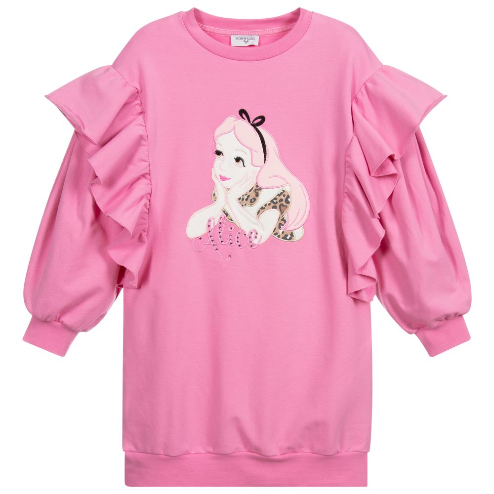 Monnalisa - Teen Pink Disney Dress | Childrensalon