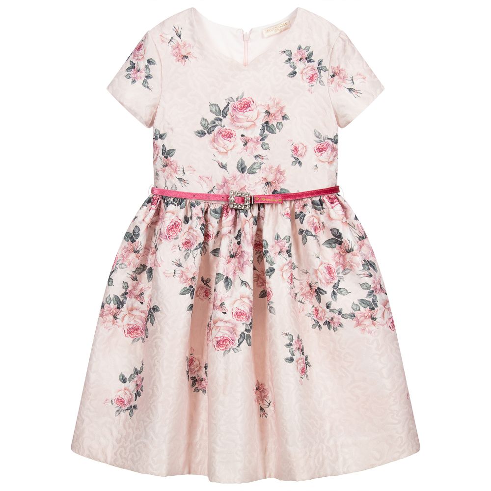 Teen Pink Floral Dress