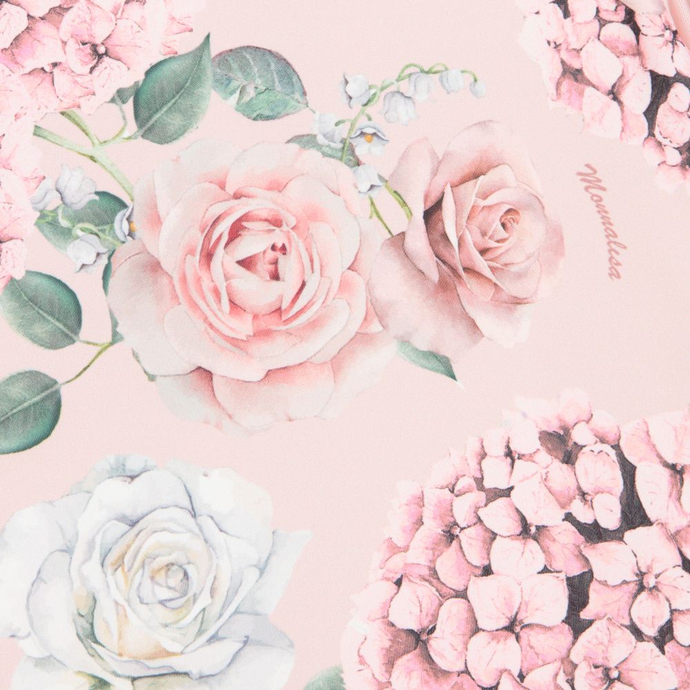 Pink floral shift dress discount