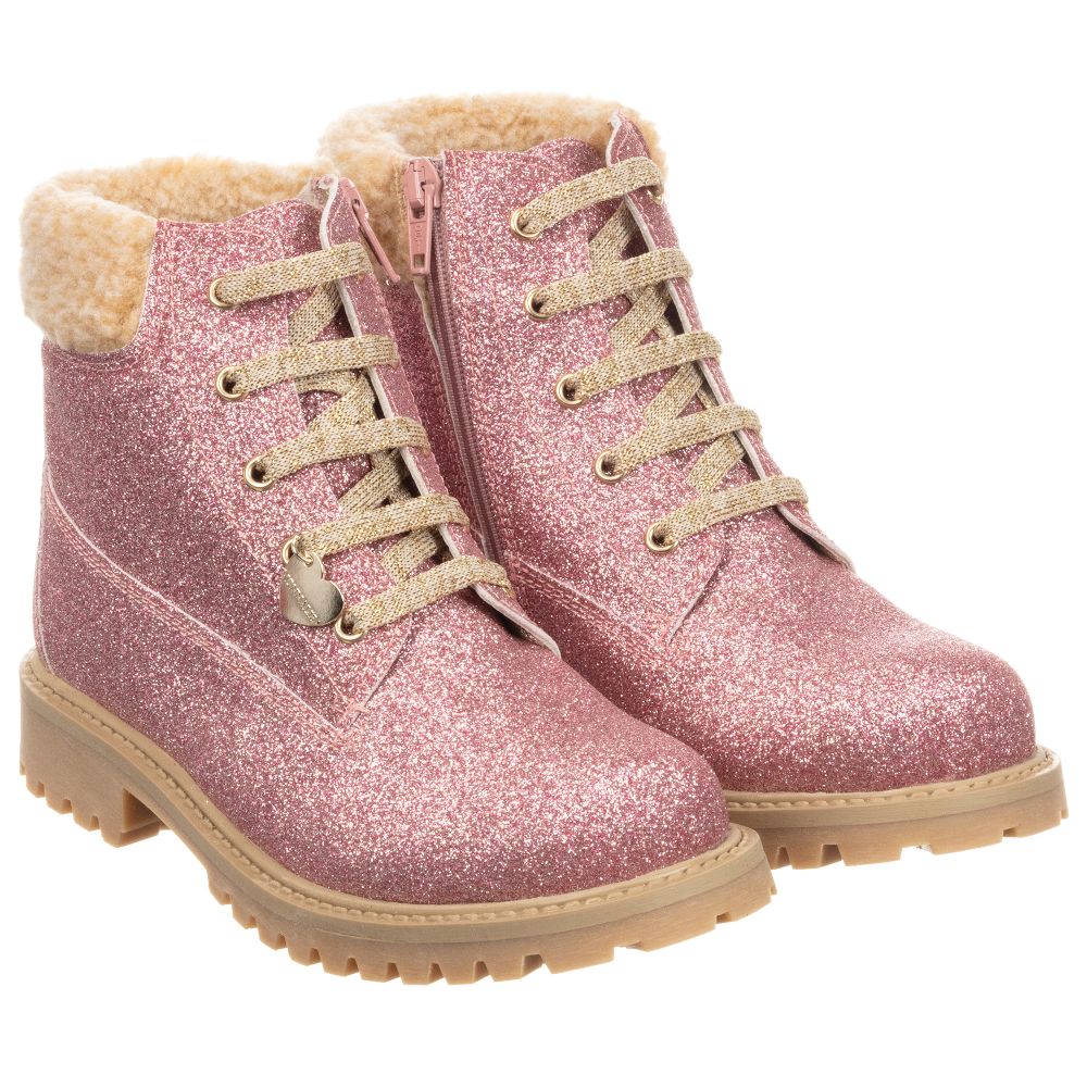Glitter hiking boots shop