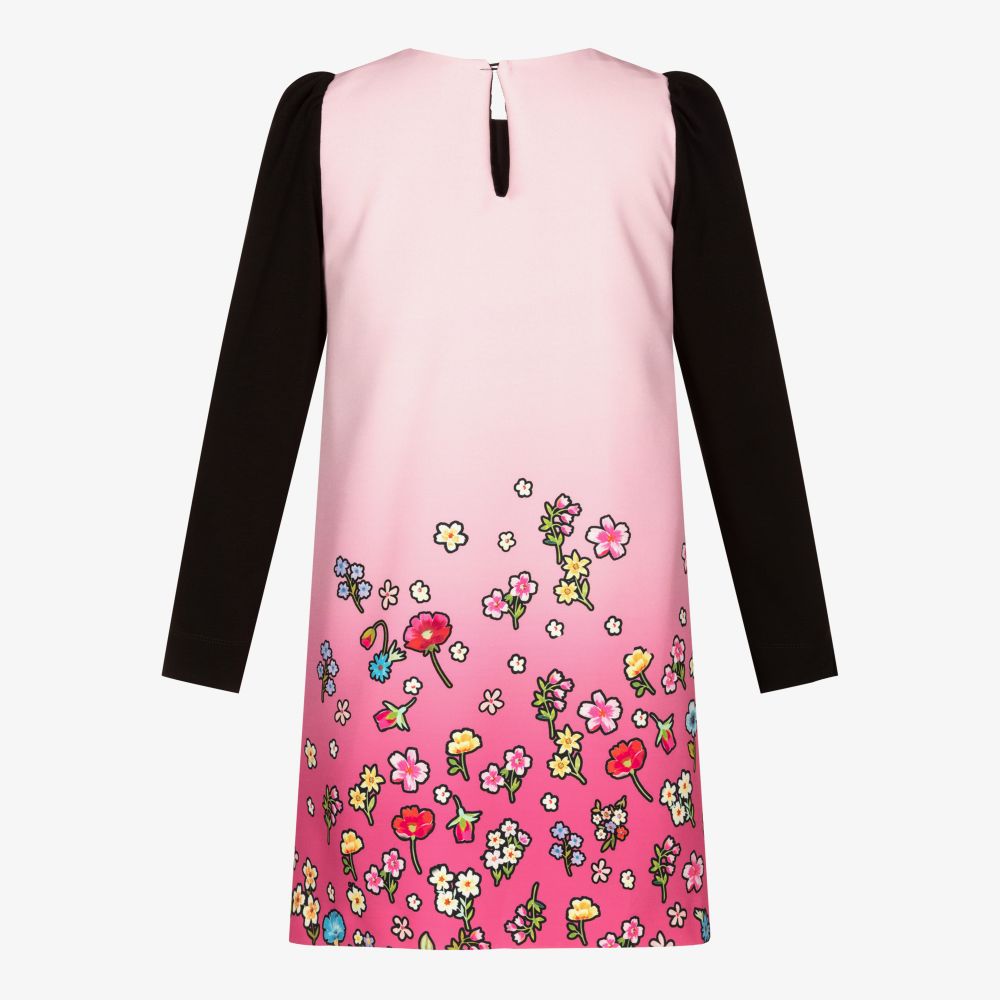 موناليزا-فستان تينز جيرسي لون زهري | Childrensalon Outlet