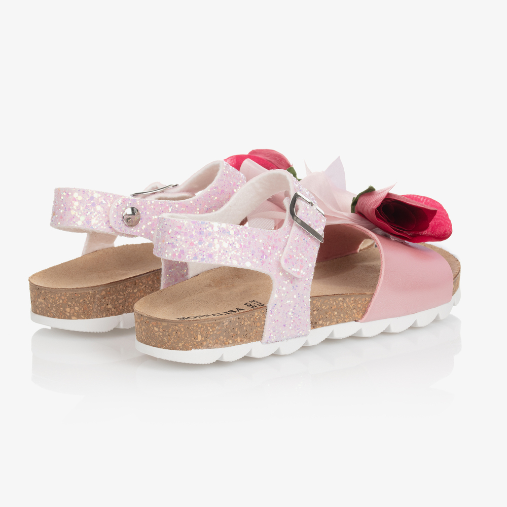 Monnalisa sandals sale on sale