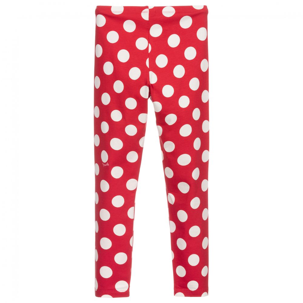 girls spotty leggings