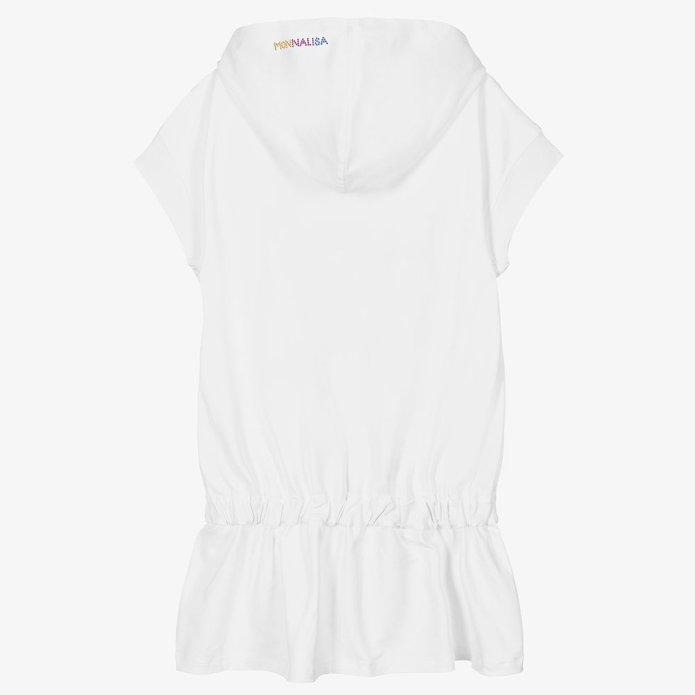 Monnalisa-Teen White Bugs Bunny Top | Childrensalon Outlet