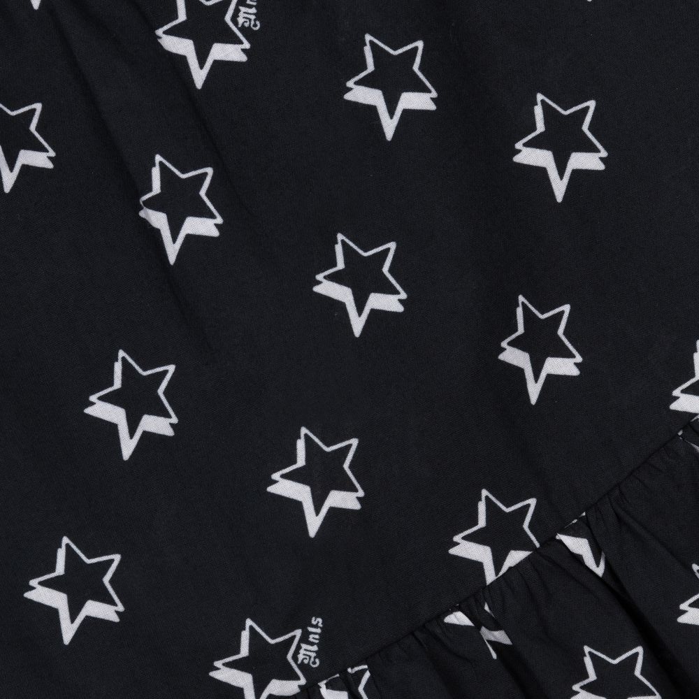 Monnalisa-Черное хлопковое платье | Childrensalon Outlet