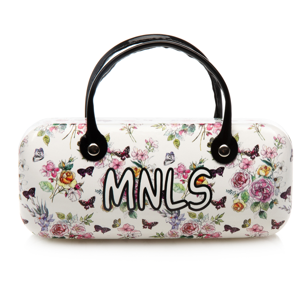 Monnalisa-Желтые солнцезащитные очки сердечком | Childrensalon Outlet