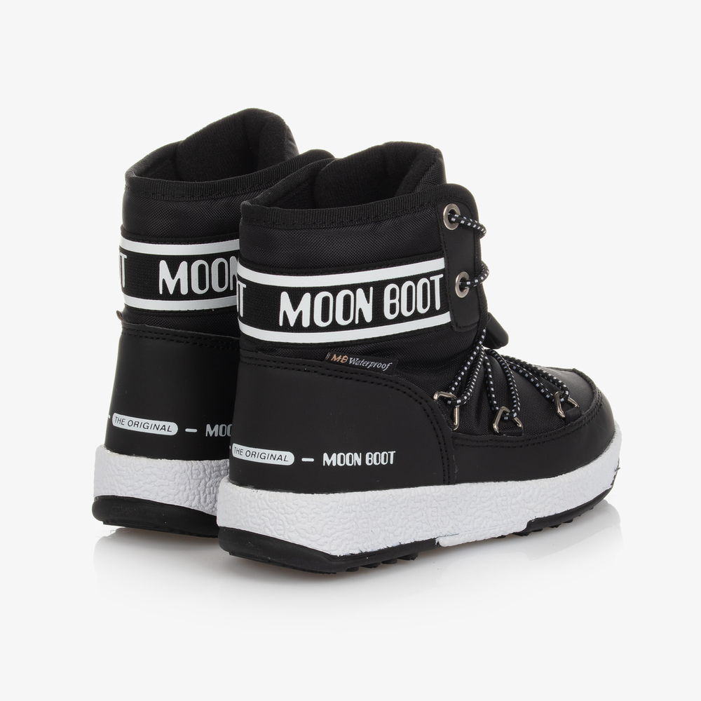 Moon Boot - Botas de nieve blancas y negras | Childrensalon Outlet