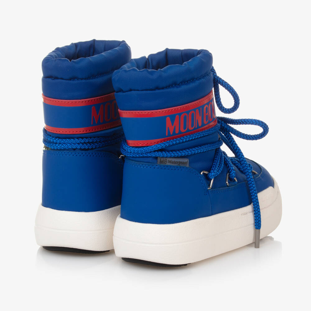 Moon Boot-Boys' Azure Lace-Up Footwear | Childrensalon Outlet