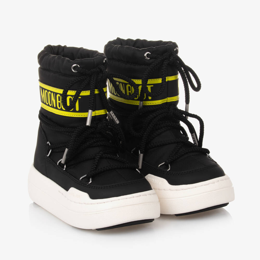 Moon Boot-أحذية مغامرات سوداء للأولاد | Childrensalon Outlet