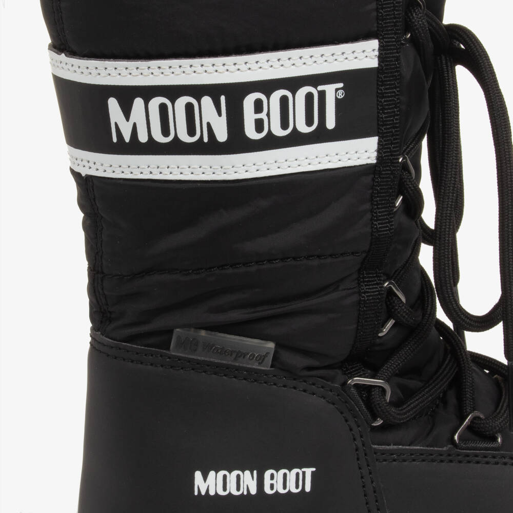 Moon Boot-Сапоги для мальчиков черные всепогодные | Childrensalon Outlet