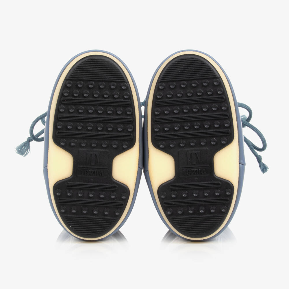 Moon Boot-Boys Frosty Blue Winter Boots | Childrensalon Outlet