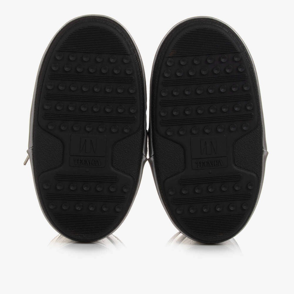 Moon Boot-Boys Silvery Satin Low Snow Boots | Childrensalon Outlet