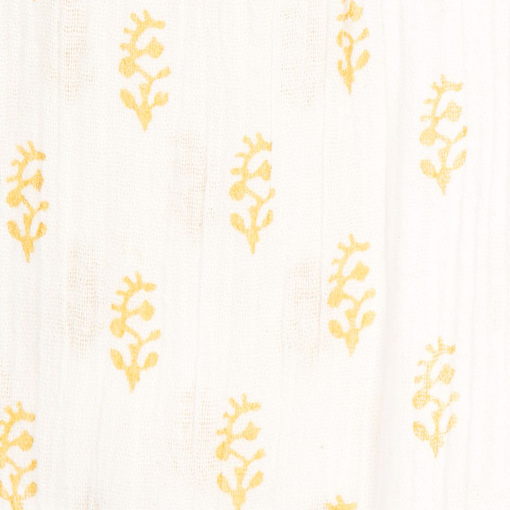 Moon et Miel-Baby Girls Ivory & Gold Trousers | Childrensalon Outlet