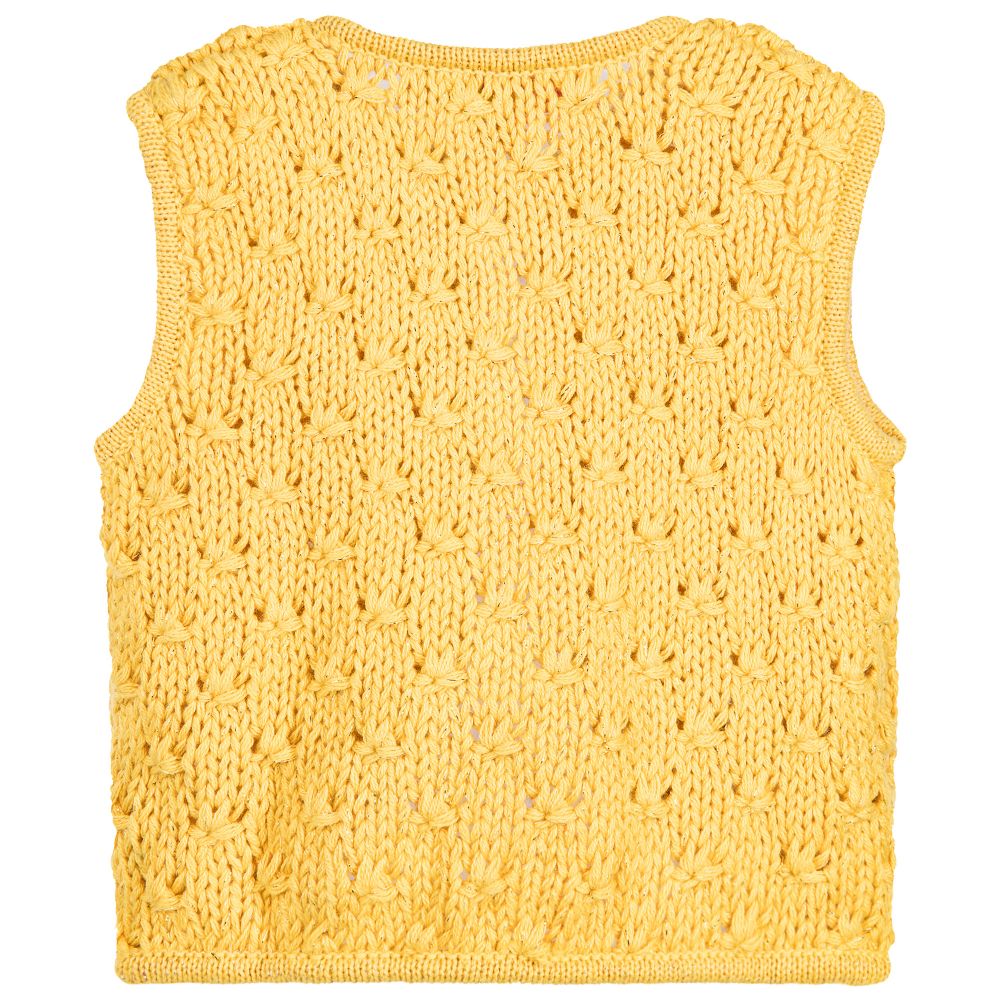 Baby girl mustard cardigan on sale