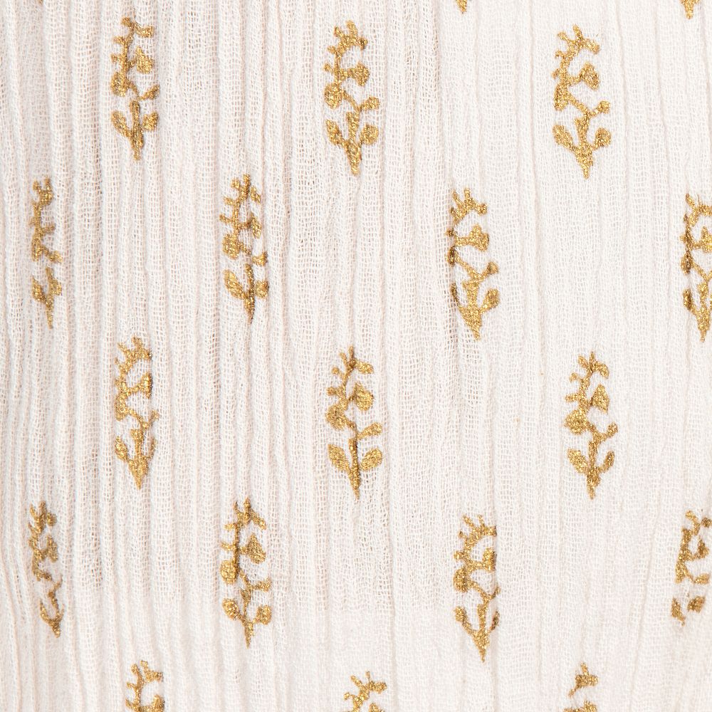 Moon et Miel-Baby Girls Pink & Gold Trousers | Childrensalon Outlet