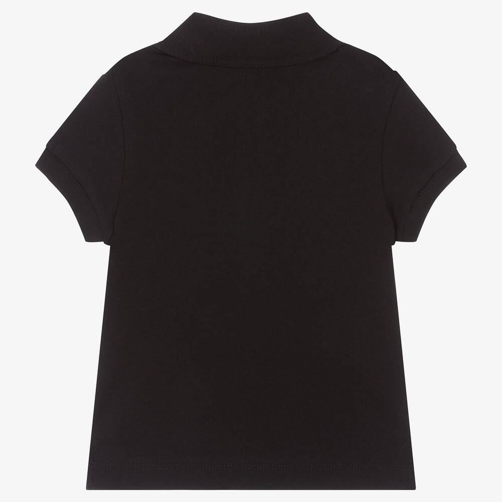 Moschino Baby Baby Boys Black Double Smiley Polo Shirt