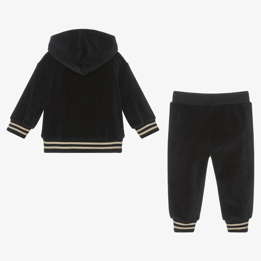 Baby velour tracksuit clearance